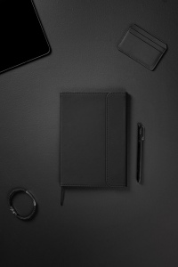 VINGA Carnet A5 en papier et PU certifié GRS Baltimore 12