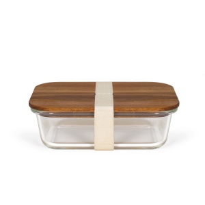 Lunch box hermétique en Acacia