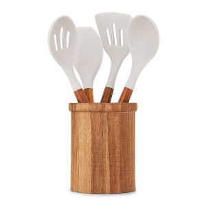 Set de 4 ustensiles avec pot 3