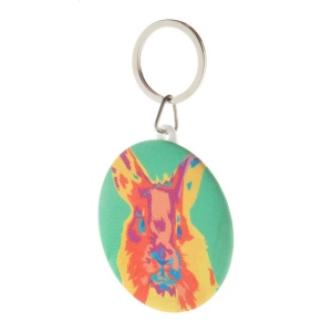 KeyBadge RPET Maxi porte-clés RPET