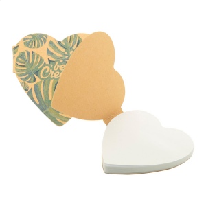 CreaStick Heart Eco bloc-notes autocollant personnalisé 2