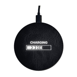 chargeur 15W finition type cuir (Import) 4