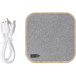 Chargeur à induction en bambou Moses 2