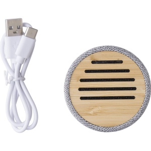 Enceinte sans fil en bambou Cory 4