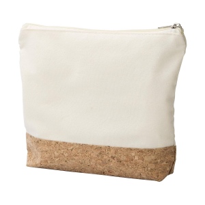 Trousse de toilette en coton et liège Teagan 3
