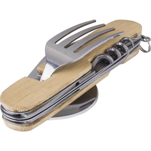 Couverts multifonction en bambou Ainsley 6