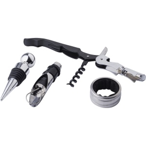 Set à vin dans un écrin en PU aspect liège Milana 5