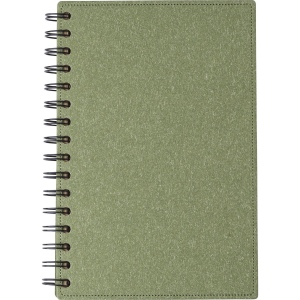 Carnet à spirale en matériau recyclé Caleb 3