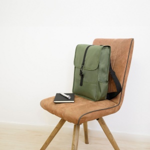 Sac à dos avec rabat en polyester rPET Lyric 9
