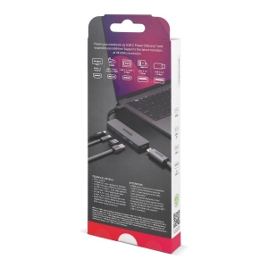 Sitecom CN-5502 5 in 1 USB-C Power Delivery Multiport Adapter 5