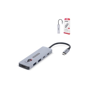 Sitecom CN-5502 5 in 1 USB-C Power Delivery Multiport Adapter