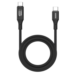 Sitecom CA-1005 USB-C to USB-C Power cable with LED display 2