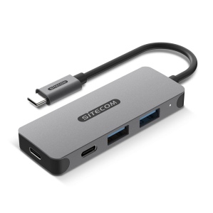 Sitecom CN-5010 USB-C to 2x USB-A + 2x USB-C Hub 2