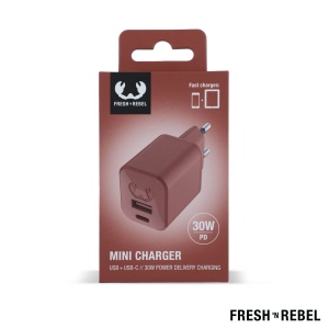 2WC30 I Fresh 'n Rebel Mini Charger USB-C + A PD // 30W 18