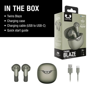 3TW2200 I Fresh 'n Rebel Twins Blaze - True Wireless earbuds with ENC 19