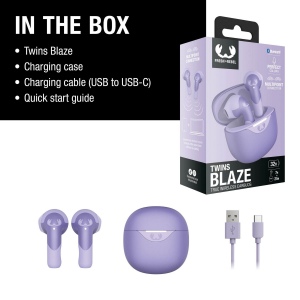 3TW2200 I Fresh 'n Rebel Twins Blaze - True Wireless earbuds with ENC 30