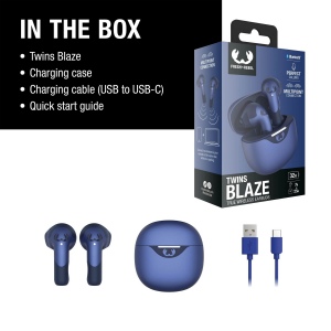3TW2200 I Fresh 'n Rebel Twins Blaze - True Wireless earbuds with ENC 10