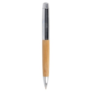 Stylo-bille en métal bambou dans un tube 7