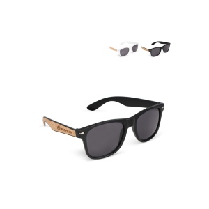 Lunettes de soleil Justin RPC avec incrustation en liège UV400