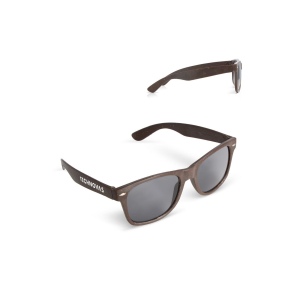 Lunettes de soleil Justin café-fibre UV400
