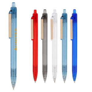 Stylo à bille trombone en plastique recyclé des océans
