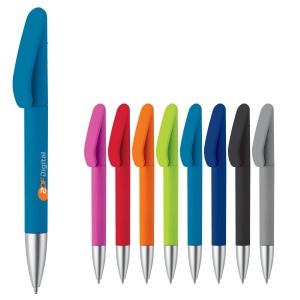 Stylo-bille Slash soft touch R-ABS