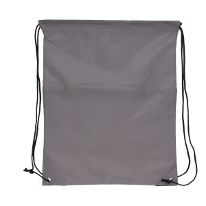 Sac à cordon 210T R-PET avec fermeture éclair 19