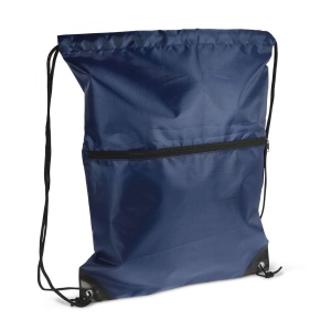 Sac à cordon 210T R-PET avec fermeture éclair 4