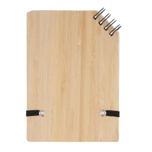 Cahier à reliure d'angle en bambou A6 4