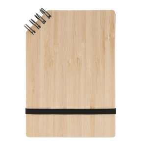 Cahier à reliure d'angle en bambou A6 6