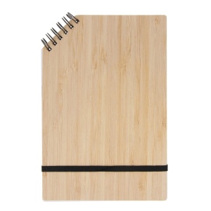 Cahier à reliure d'angle en bambou A5 4