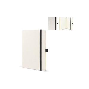 Carnet en coton recyclé et R-PET A5