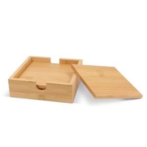 Set de sous-verres en bambou (4 pièces) 5