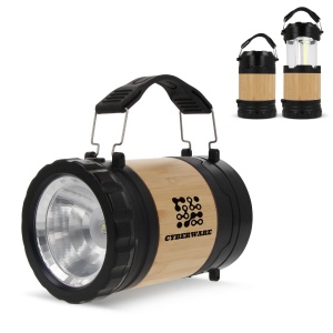 Lampe et Lanterne en ABS et bambou