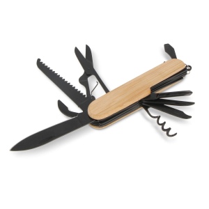 Multi-outils en bambou 9 fonctions 2