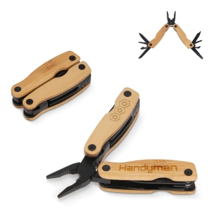 Multi-outils en bambou 12 fonctions