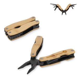 Multi-outils en bambou 8 fonctions