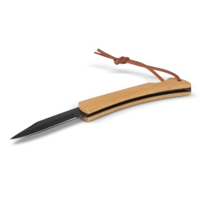 Couteau de poche en bambou 4