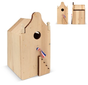 Maison d'oiseau en bois