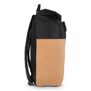 Sac à dos à roulettes en liège et R-PET 18L 3