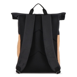 Sac à dos à roulettes en liège et R-PET 18L 7