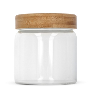 Boîte en verre &amp; bambou 600ml 3