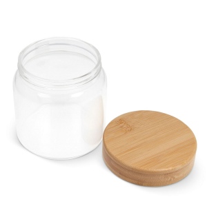 Boîte en verre &amp; bambou 600ml 5