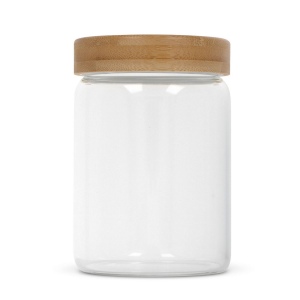 Boîte en verre &amp; bambou 900ml 5