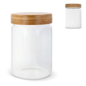 Boîte en verre &amp; bambou 900ml