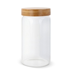Boîte en verre &amp; bambou 1200ml 2