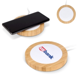Chargeur sans fil bambou &amp; RABS 15W