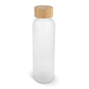 Bouteille d'eau verre &amp; bambou 500ml 2