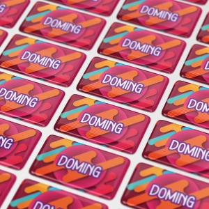 Doming Rectangle 40x20 mm