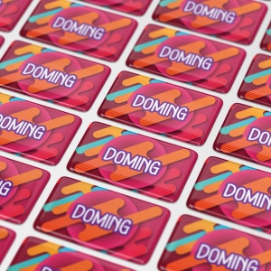 Doming Rectangle 50x20 mm